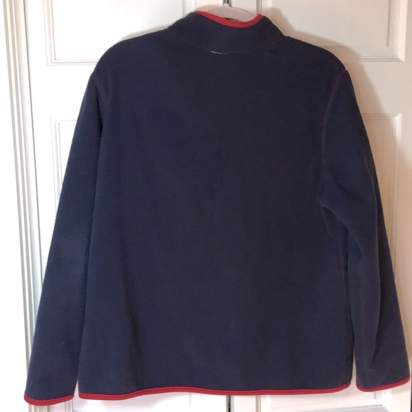 Fleece jacket reversible to wear as navy or red - Picture 4 of 9